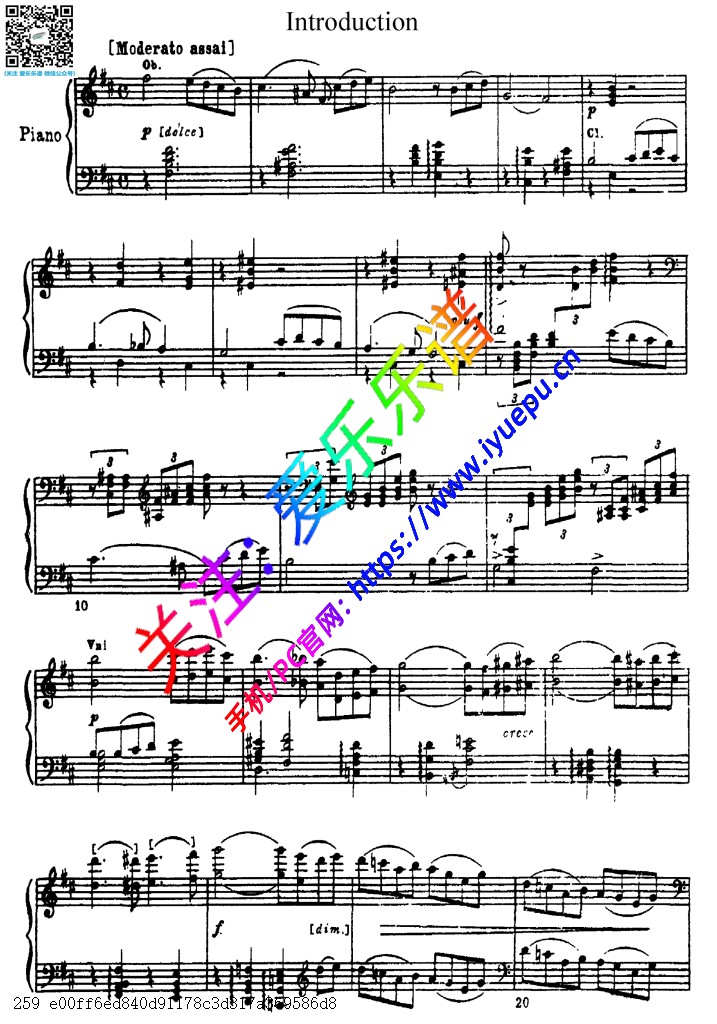 Tchaikovsky 柴科夫斯基 天鹅湖 全剧 Op20 钢琴谱 Kashkin 乐谱曲谱总谱分谱伴奏音乐在线预览试听下载