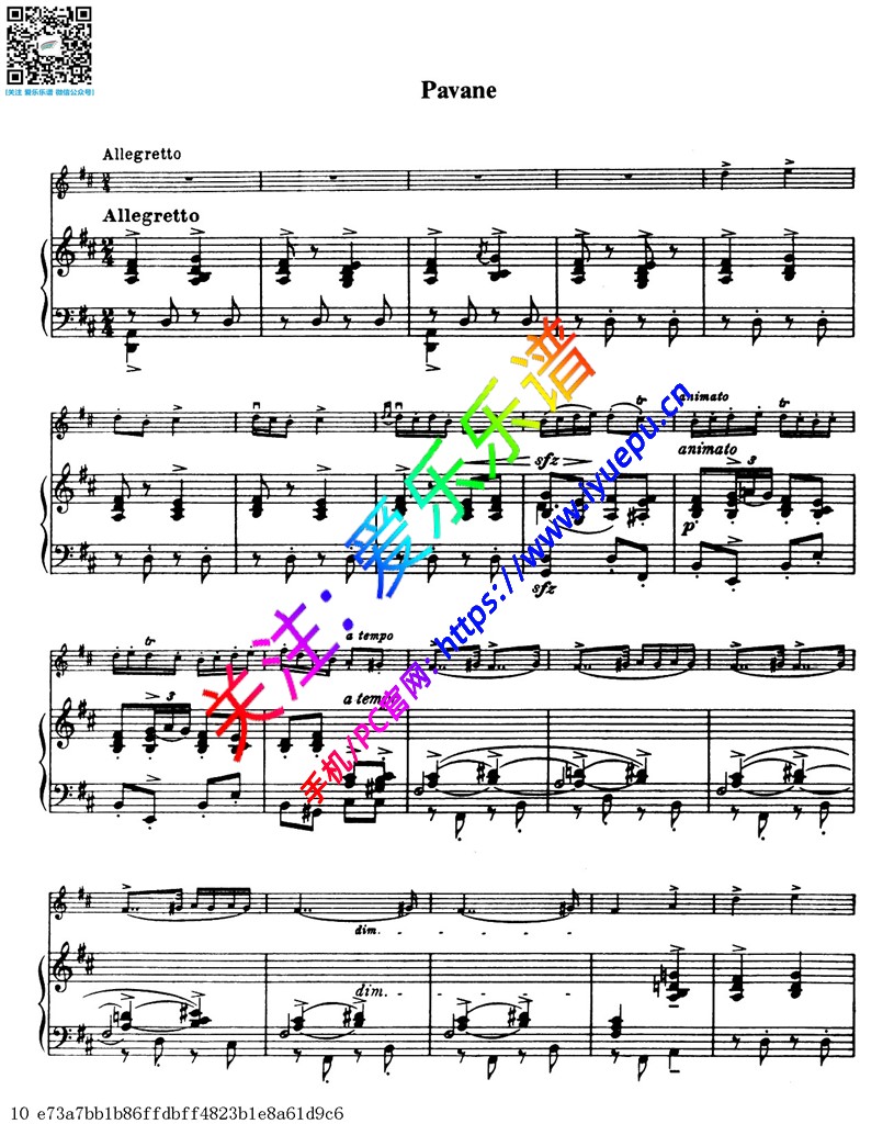 克莱斯勒Fritz Kreisler-Praeludium and Allegro In the Style of Pugnani小提琴钢琴伴奏谱 乐谱曲谱总谱分谱伴奏音乐在线预览试听下载